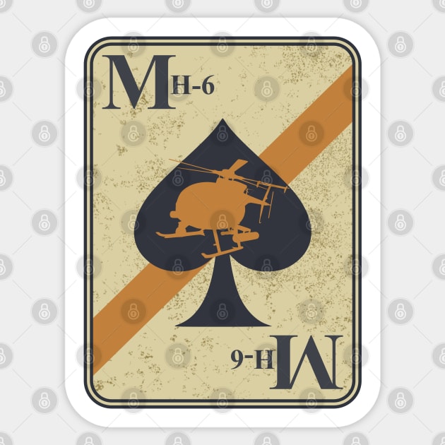 MH-6 Little Bird Sticker by TCP